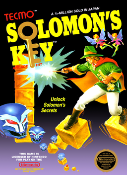 Solomon's Key (Europe) box art